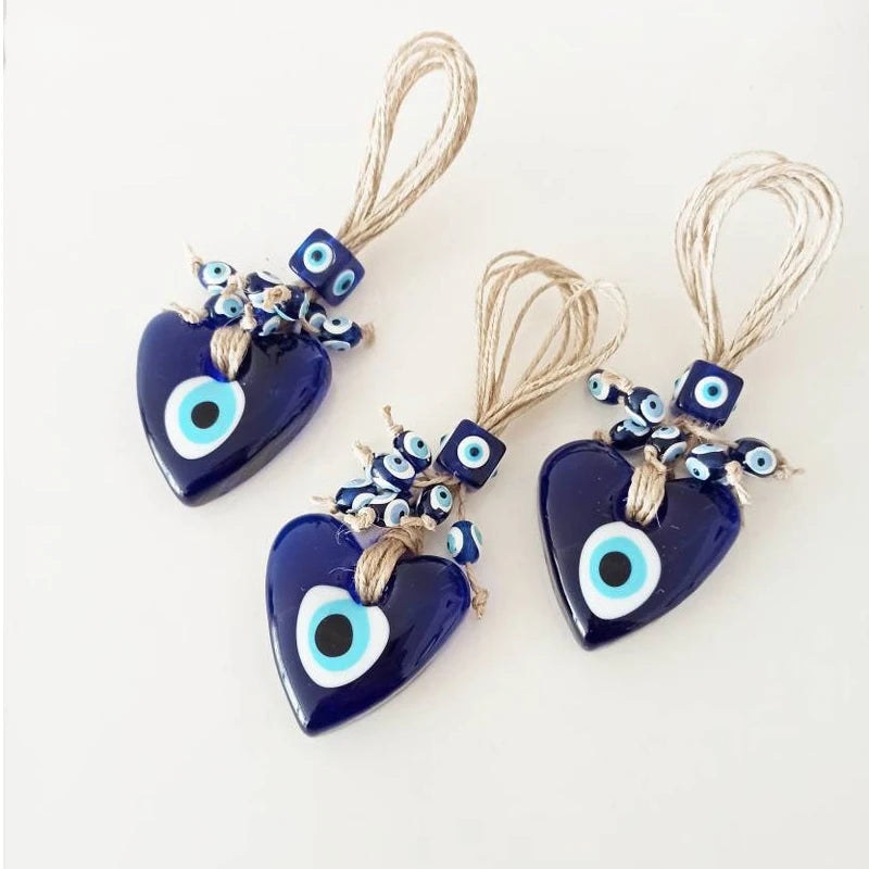 Enchanted Heart | Evil Eye Wall Hanging