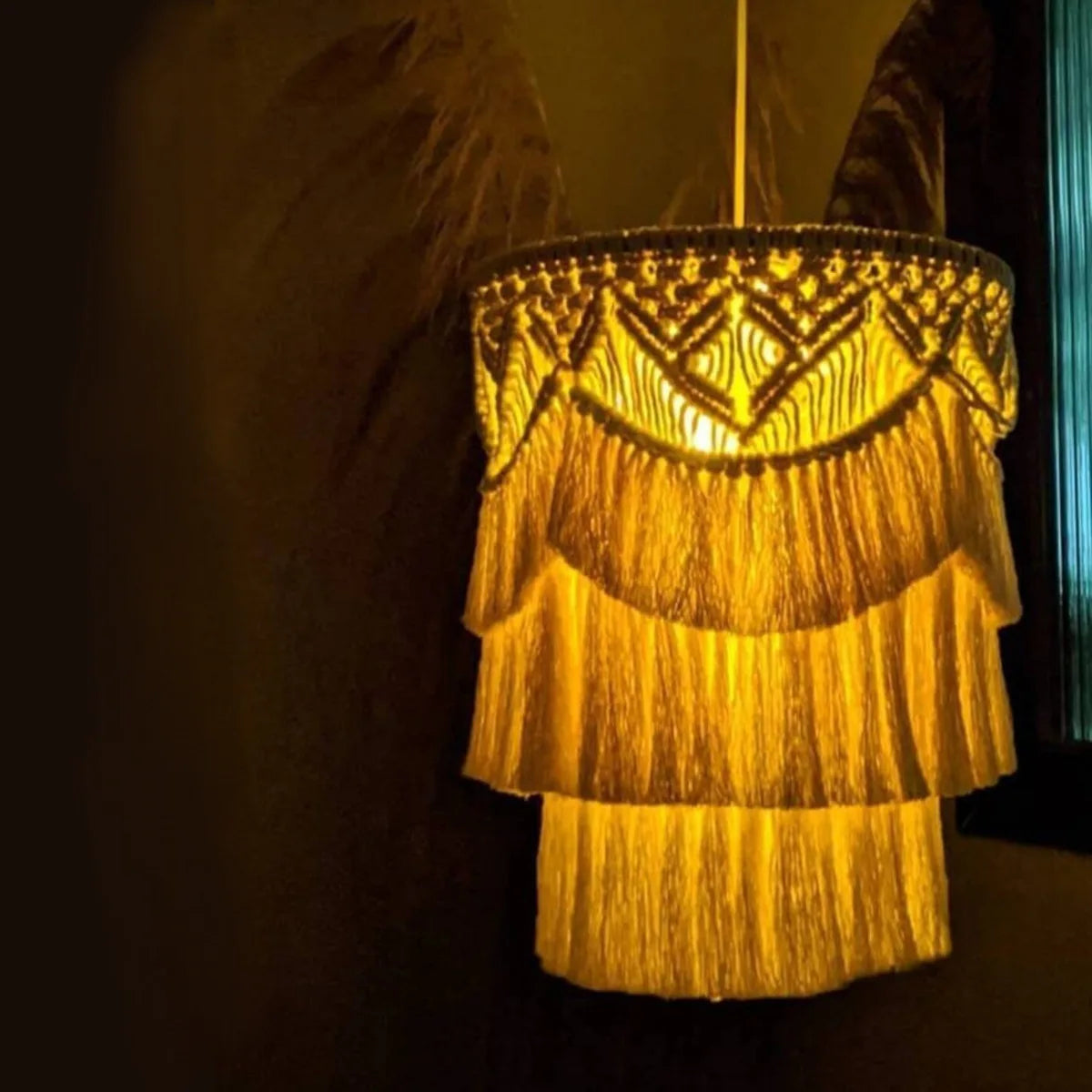 Enchanted Lumina | Boho Lamp Shade Tapestry