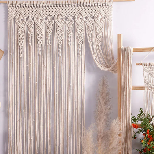 Mystic Veil | Macrame Door Curtain
