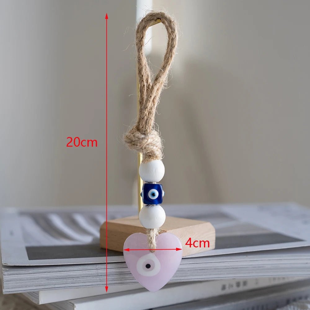 Enchanted Heart | Evil Eye Wall Hanging