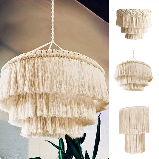 Mystic Glow | Macrame Lamp Shade