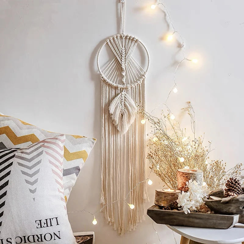 Celestial Dreamcatcher | Enchanting Wall Hanging