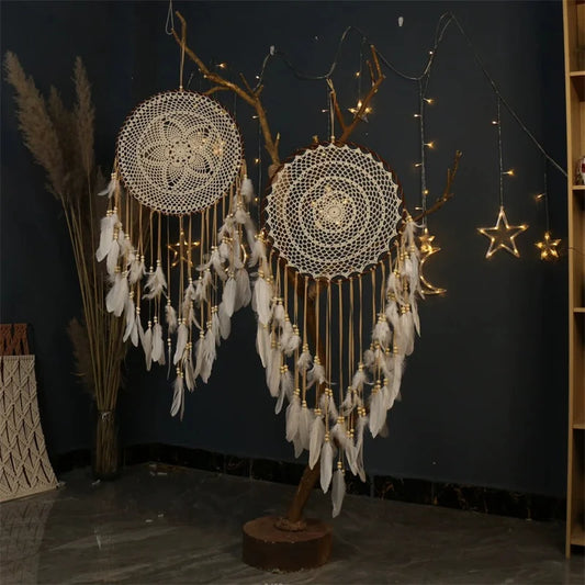 Celestial Echo | Army Green Dreamcatcher