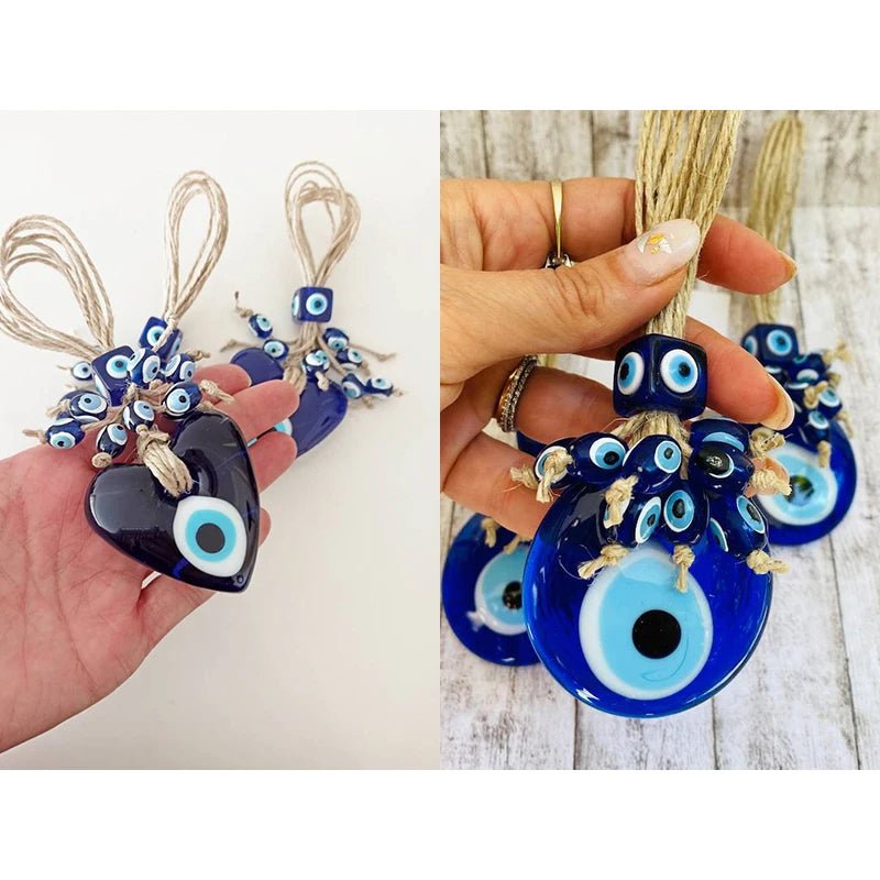 Enchanted Heart | Evil Eye Wall Hanging