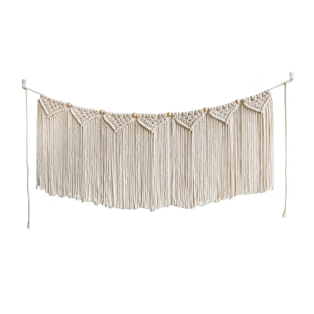 Enchanted Noel | Boho Wall Tapestry | White