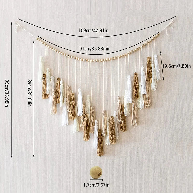 Boho Charm | Woven Wall Tapestry