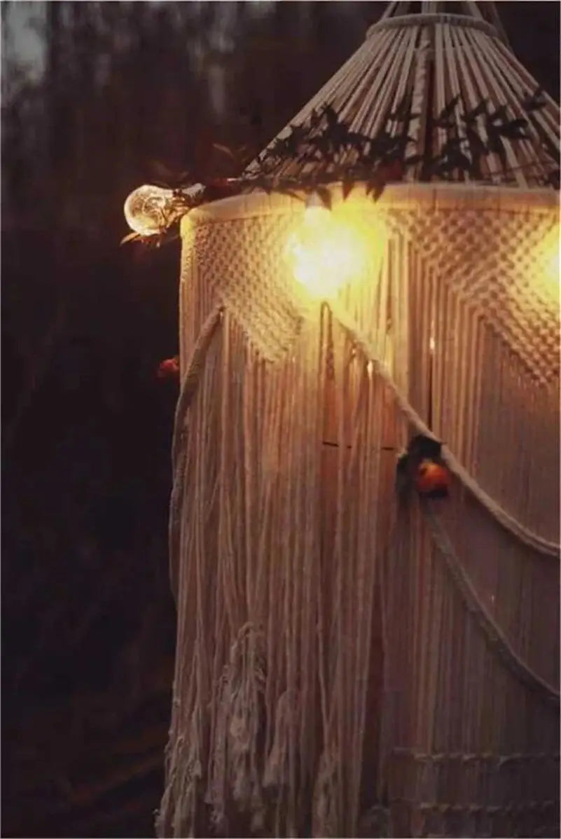 Dreamy Heart | Boho Macrame Tent Tapestry