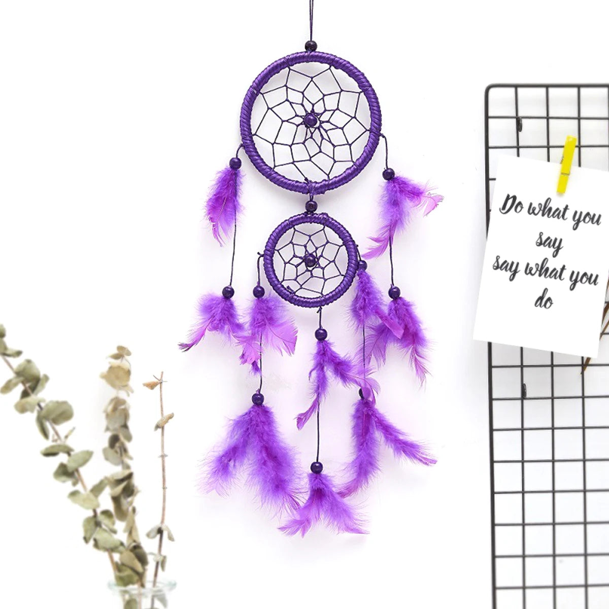 Nordic Dream | Kids Dreamcatcher Wall Hanging | White