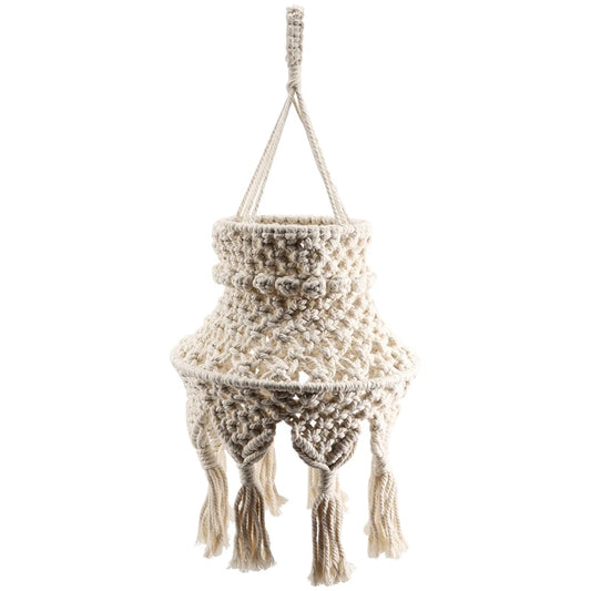 Mystic Glow | Boho Lamp Shade | Beige