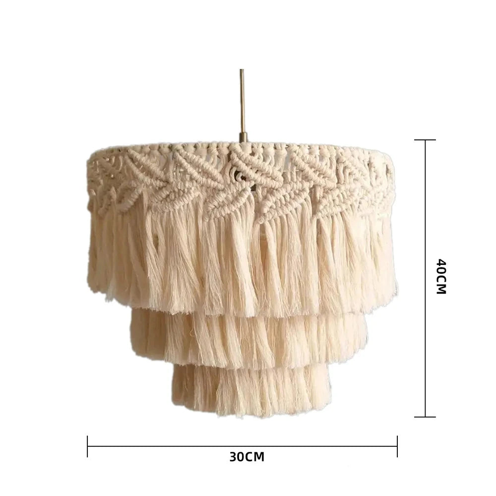 Mystic Glow | Macrame Lamp Shade