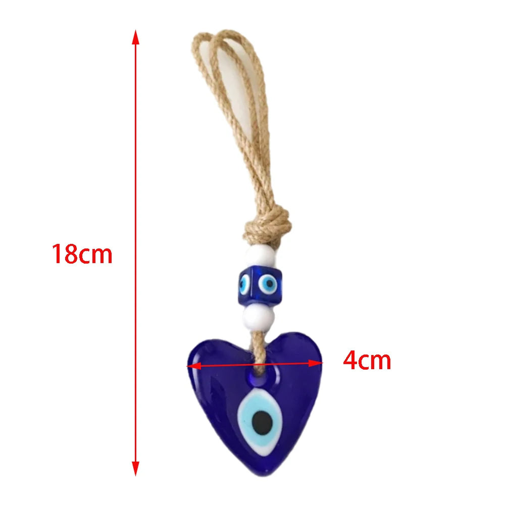 Enchanted Heart | Evil Eye Wall Hanging