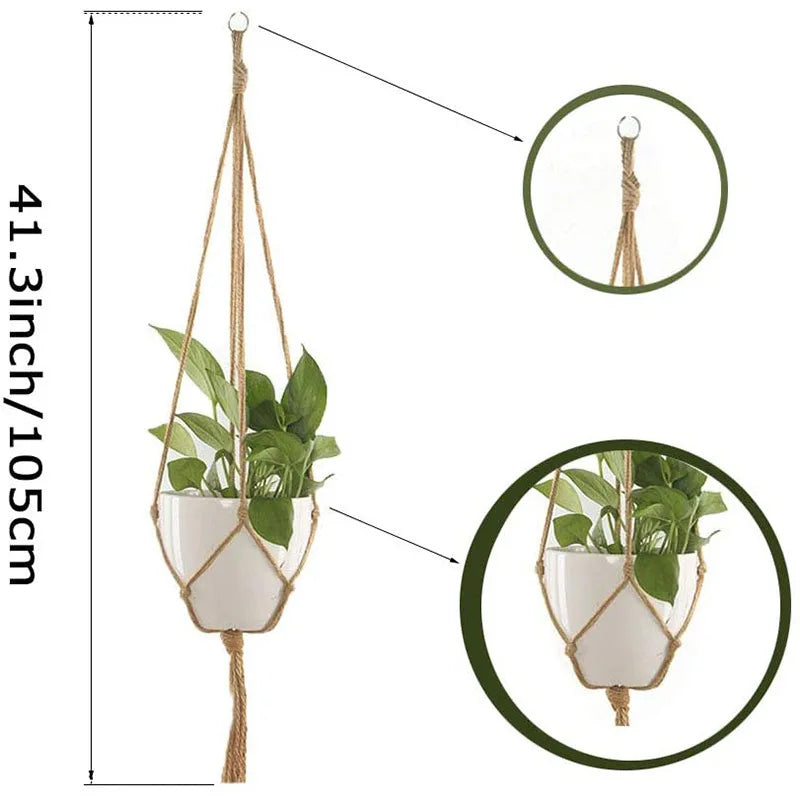 TerraLoop | Brown Vintage Plant Hanger