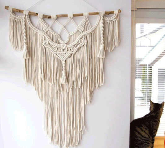 Boho Reverie | Large Macrame Tapestry