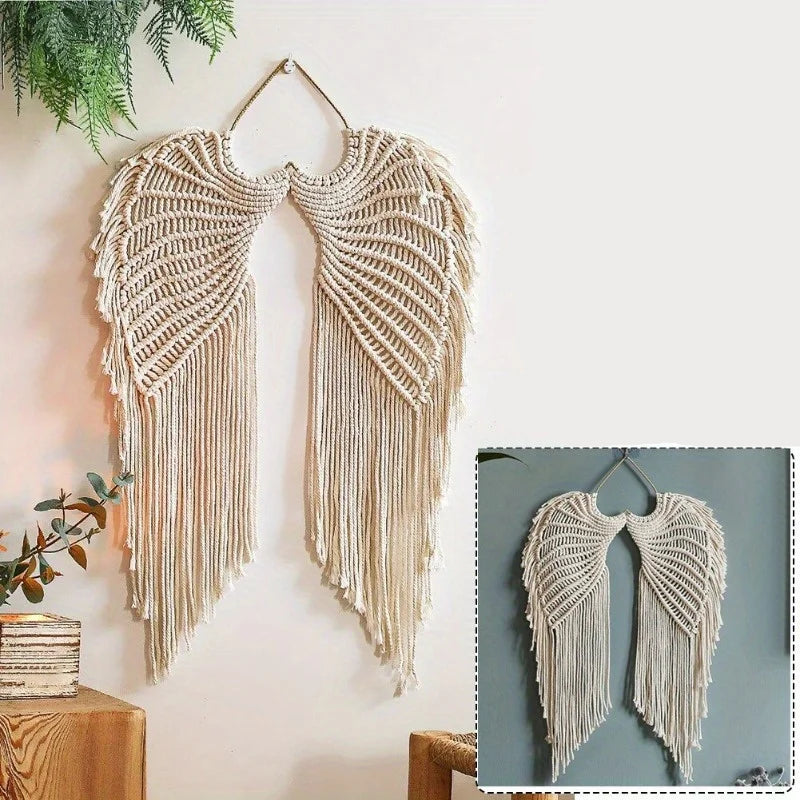 Divine Wings | Boho Macrame Tapestry