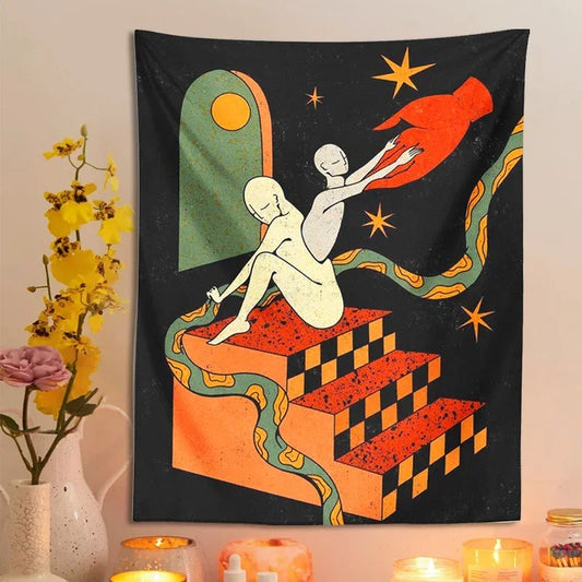 Mystic Mandala | Psychedelic Hippie Tapestry