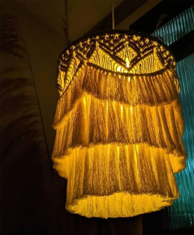 Enchanted Lumina | Boho Lamp Shade Tapestry
