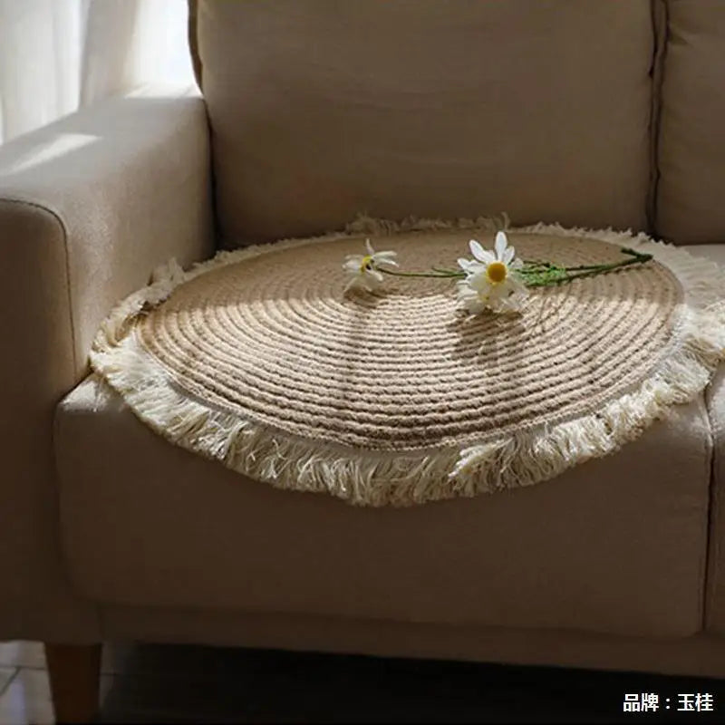 Rustic Reverie | Vintage Jute Rug