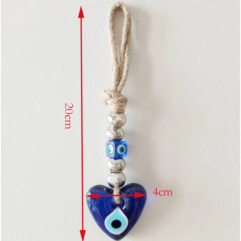 Enchanted Heart | Evil Eye Wall Hanging