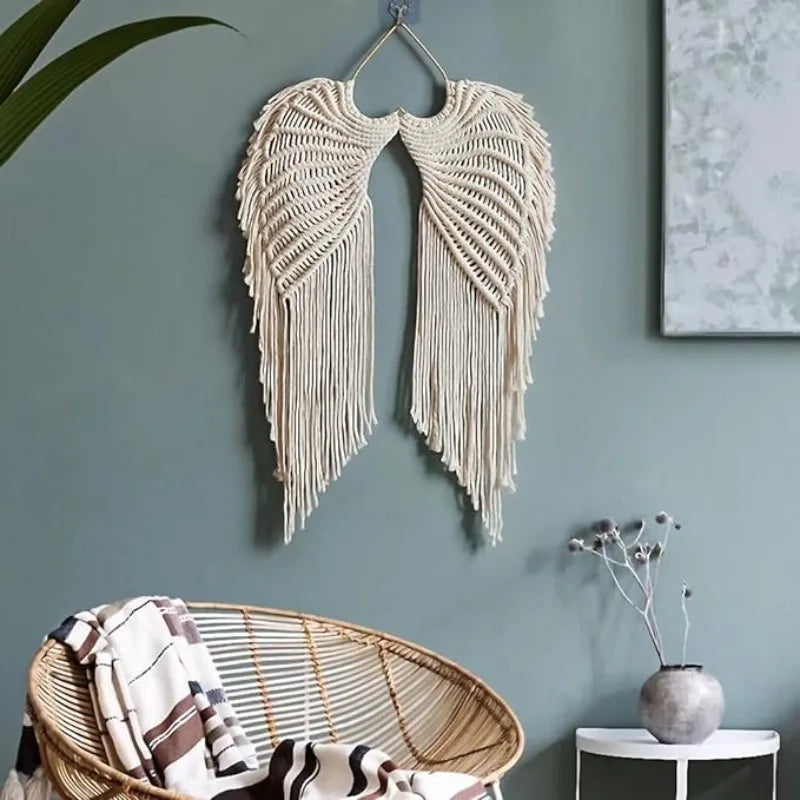 Divine Wings | Boho Macrame Tapestry